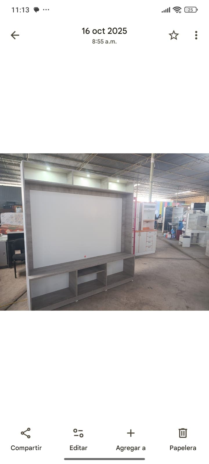 Prueba de rack de tv