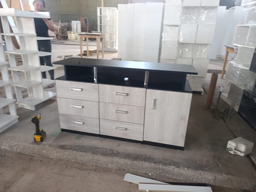 Prueba de rack de tv